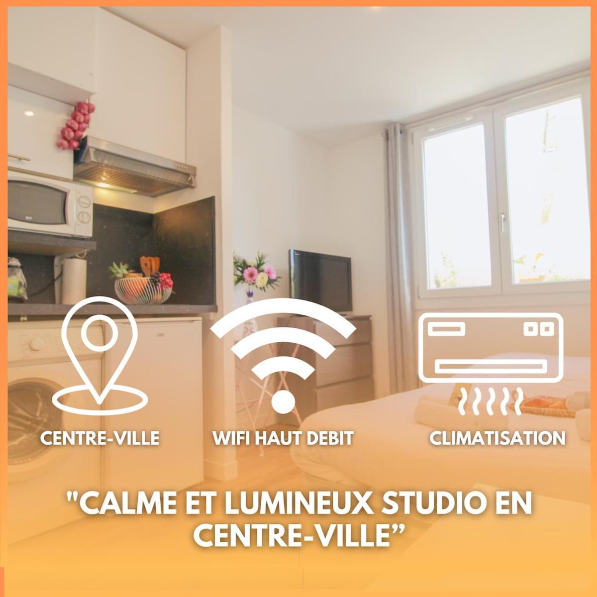 Le Quatre #air Conditioning #downtown #cozy * Cannes